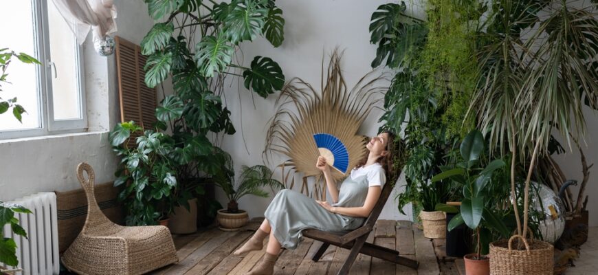 Stress,Relief,After,Work,From,Home.,Relaxed,Young,Lady,Spend